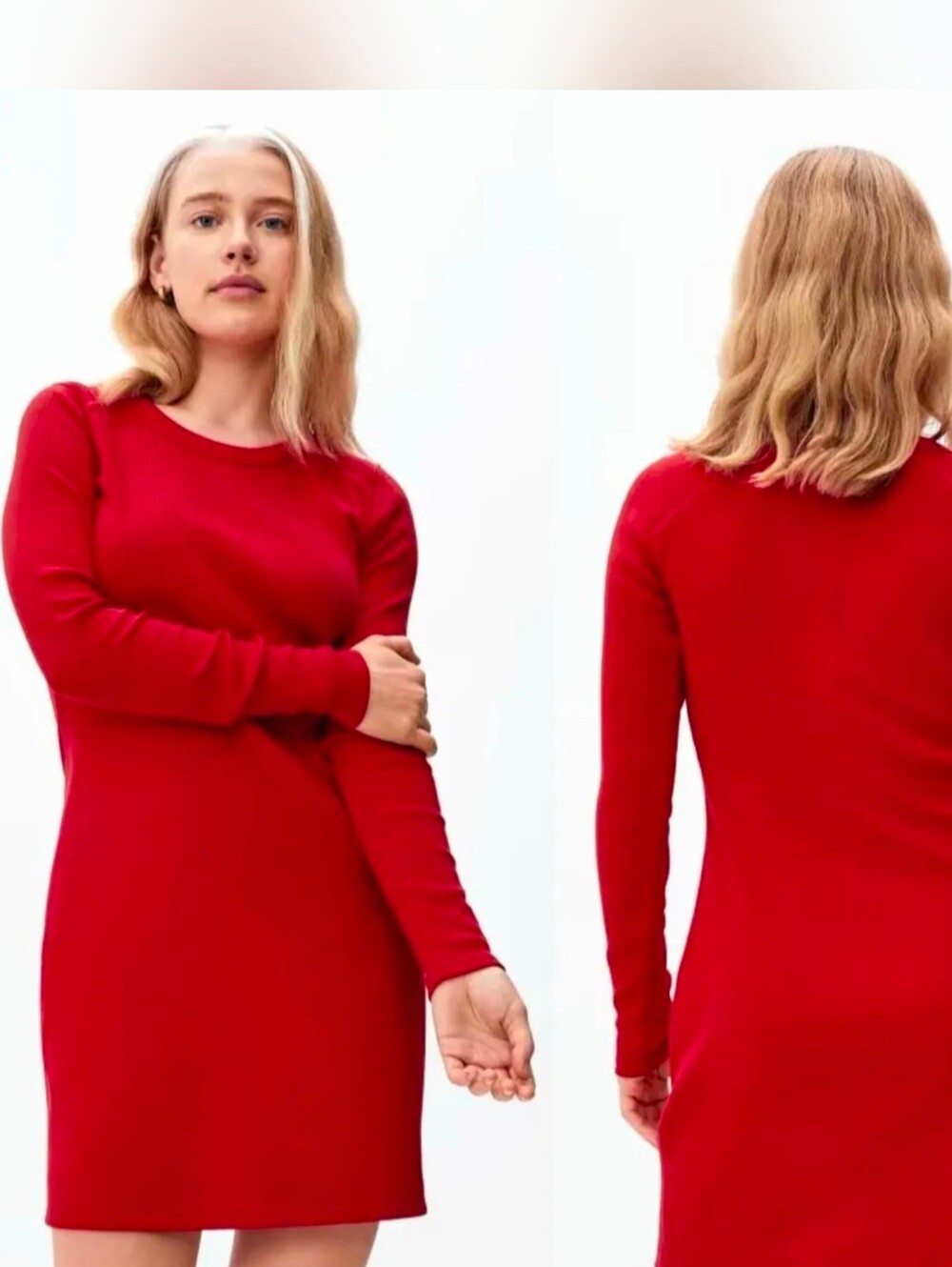 Everlane Ribbed Mini Dress